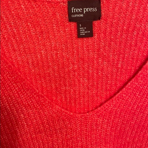 Free Press V-Neck Knit Sweater - Picture 5 of 7